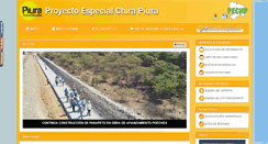 Desktop Screenshot of chirapiura.gob.pe